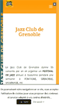 Mobile Screenshot of jazzclubdegrenoble.fr